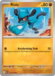 Reference image of Riolu, Ascended Heroes