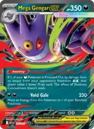 Reference image of Mega Gengar ex, Ascended Heroes