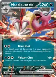 Reference image of Mandibuzz ex, Ascended Heroes