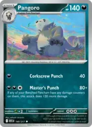 Reference image of Pangoro, Ascended Heroes
