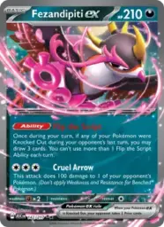 Reference image of Fezandipiti ex, Ascended Heroes