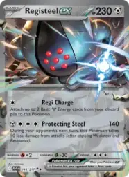 Reference image of Registeel ex, Ascended Heroes