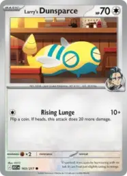 Reference image of Larry's Dunsparce, Ascended Heroes