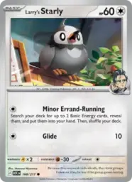 Reference image of Larry's Starly, Ascended Heroes
