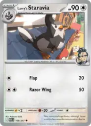 Reference image of Larry's Staravia, Ascended Heroes