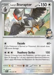 Reference image of Larry's Staraptor, Ascended Heroes