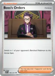 Reference image of Boss's Orders, Ascended Heroes