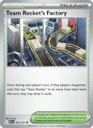 Reference image of Team Rocket's Factory, Ascended Heroes