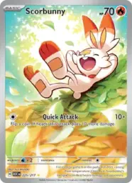 Reference image of Scorbunny, Ascended Heroes