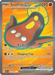 Reference image of Stunfisk ex, Ascended Heroes