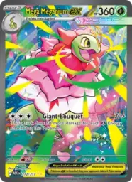 Reference image of Mega Meganium ex, Ascended Heroes