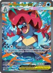 Reference image of Mega Feraligatr ex, Ascended Heroes