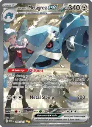 Reference image of Steven's Metagross ex, Ascended Heroes