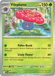 Reference image of Vileplume, Phantasmal Flames