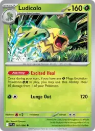 Reference image of Ludicolo, Phantasmal Flames