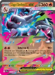 Reference image of Mega Charizard X ex, Phantasmal Flames