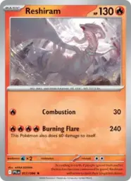Reference image of Reshiram, Phantasmal Flames