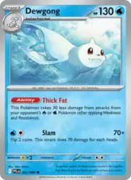 Reference image of Dewgong, Phantasmal Flames