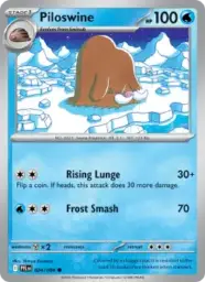 Reference image of Piloswine, Phantasmal Flames