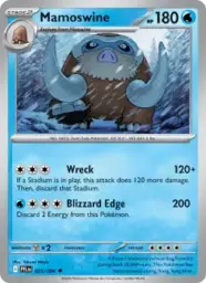 Reference image of Mamoswine, Phantasmal Flames