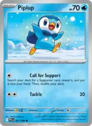 Reference image of Piplup, Phantasmal Flames