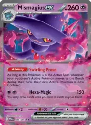 Reference image of Mismagius ex, Phantasmal Flames