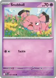 Reference image of Snubbull, Phantasmal Flames