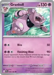Reference image of Granbull, Phantasmal Flames
