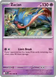 Reference image of Zacian, Phantasmal Flames