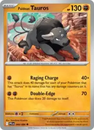 Reference image of Paldean Tauros, Phantasmal Flames
