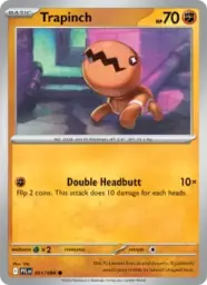 Reference image of Trapinch, Phantasmal Flames