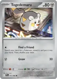 Reference image of Togedemaru, Phantasmal Flames