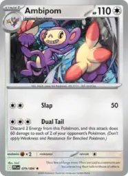 Reference image of Ambipom, Phantasmal Flames