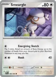 Reference image of Smeargle, Phantasmal Flames