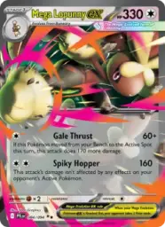 Reference image of Mega Lopunny ex, Phantasmal Flames