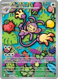 Reference image of Ambipom, Phantasmal Flames