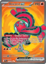 Reference image of Oricorio ex, Phantasmal Flames