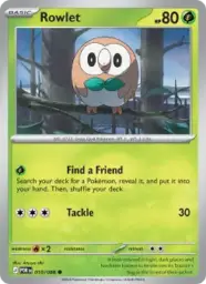 Reference image of Rowlet, Perfect Order