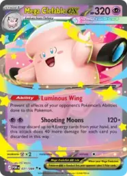 Reference image of Mega Clefable ex, Perfect Order
