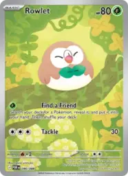 Reference image of Rowlet, Perfect Order