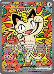 Reference image of Meowth ex, Perfect Order