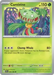 Reference image of Carnivine, Chaos Rising
