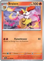 Reference image of Braixen, Chaos Rising