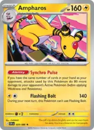 Reference image of Ampharos, Chaos Rising