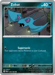 Reference image of Zubat, Chaos Rising