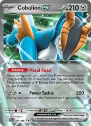Reference image of Cobalion ex, Chaos Rising