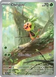 Reference image of Chespin, Chaos Rising