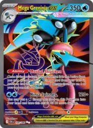 Reference image of Mega Greninja ex, Chaos Rising