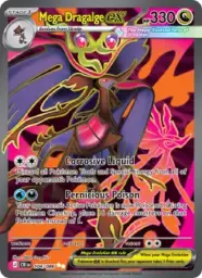 Reference image of Mega Dragalge ex, Chaos Rising