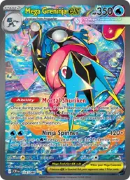 Reference image of Mega Greninja ex, Chaos Rising